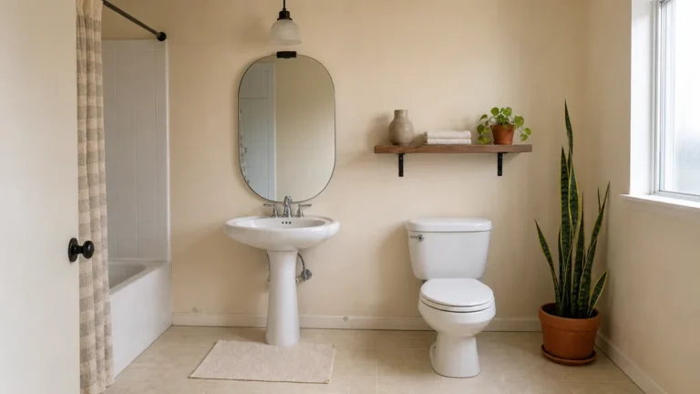 14 Small Bathroom Decor Ideas That Make Tiny Spaces Feel Bigger