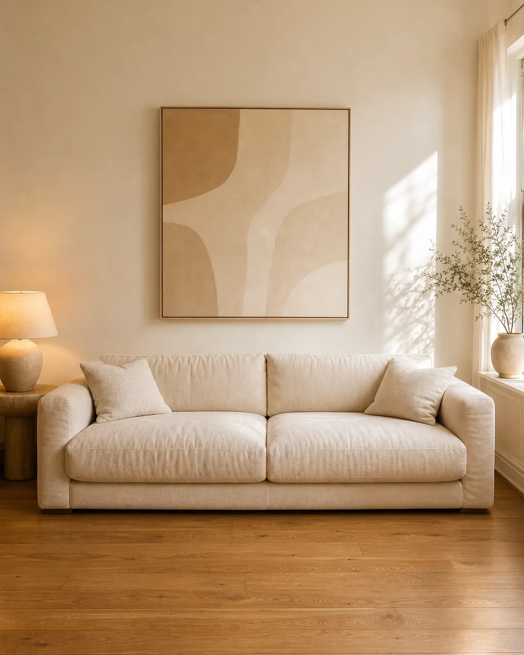 A photo for idea 1: pick one anchor piece and build the rest of the room around it