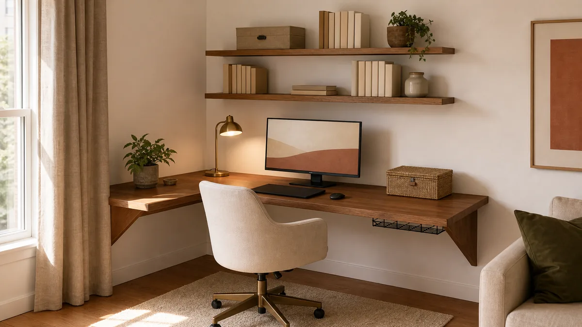 12 Small Home Office Ideas That Fit Where You Already Have Room