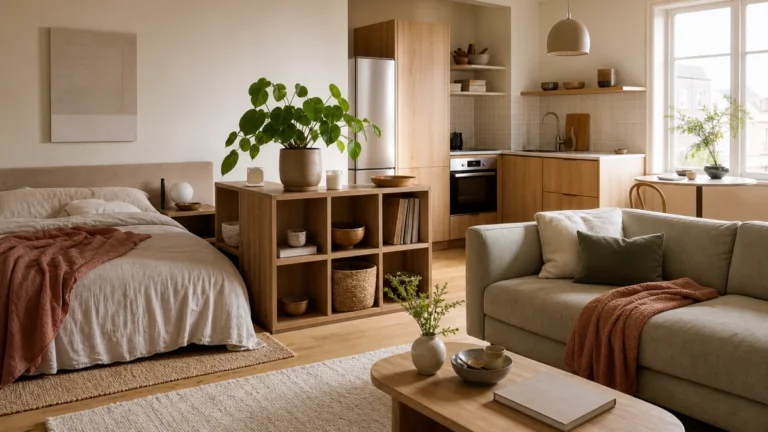 12 Studio Apartment Ideas to Make One Room Feel Like a Whole Home