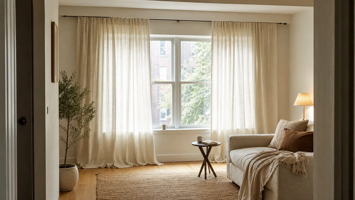 11 Living Room Curtain Ideas That Frame the Room, Not Just the Window