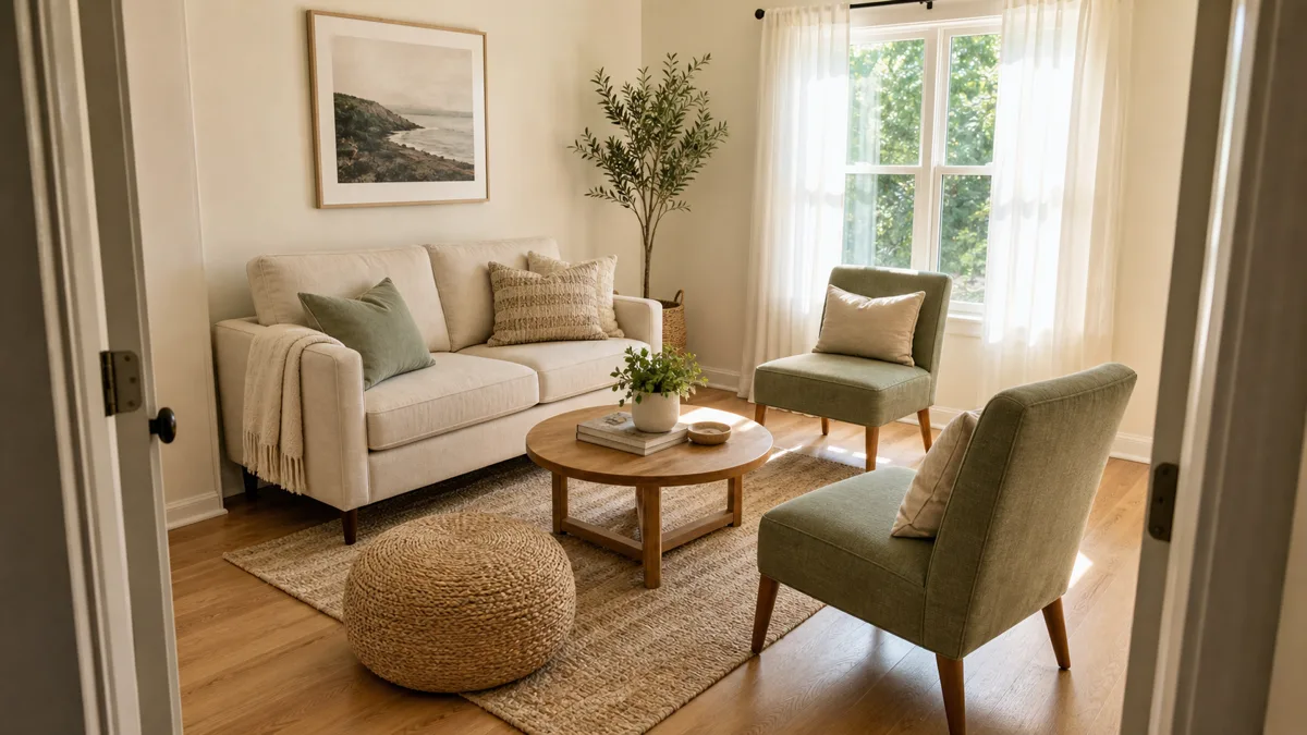 11 Small Living Room Seating Ideas That Actually Work